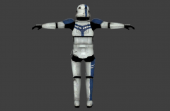 Stormtrooper Commander Screen Capture Back