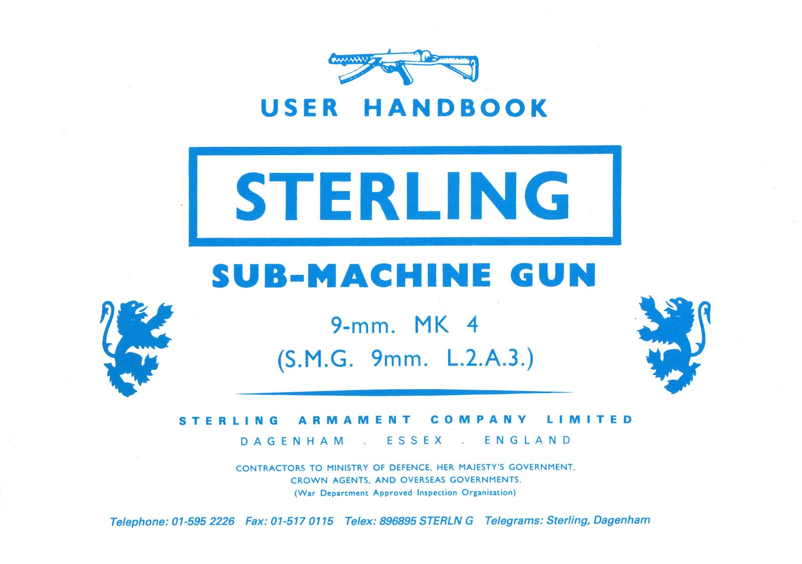 Sterling L2A3 Mk 4 - User Handbook